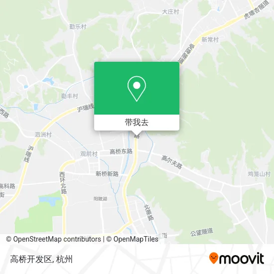 高桥开发区地图