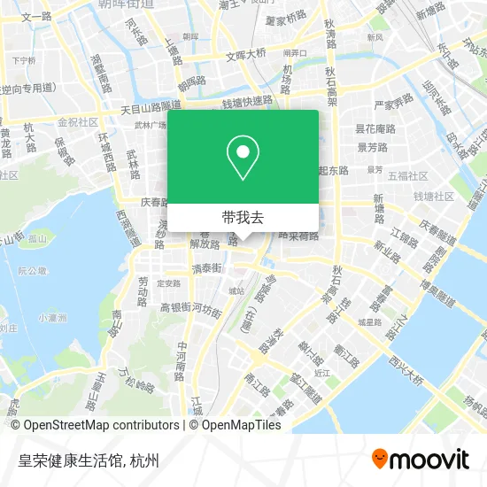 皇荣健康生活馆地图