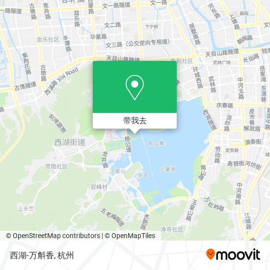 西湖-万斛香地图