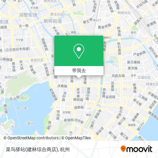 菜鸟驿站(建林综合商店)地图