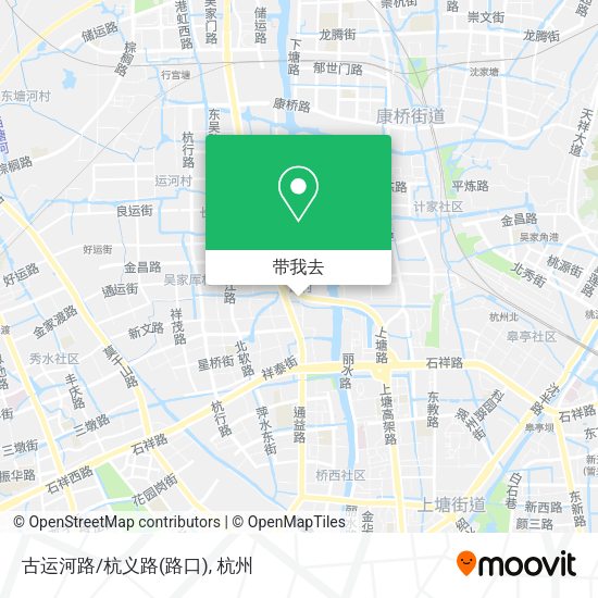 古运河路/杭义路(路口)地图