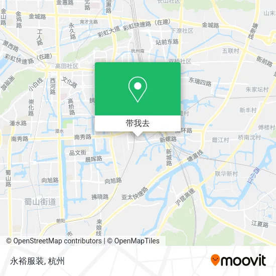 永裕服装地图
