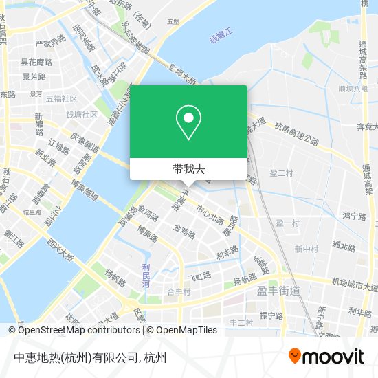 中惠地热(杭州)有限公司地图