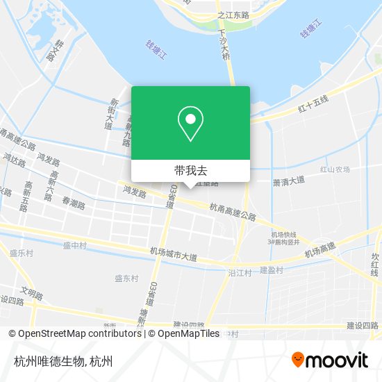 杭州唯德生物地图