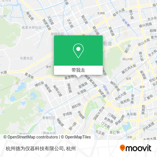 杭州德为仪器科技有限公司地图