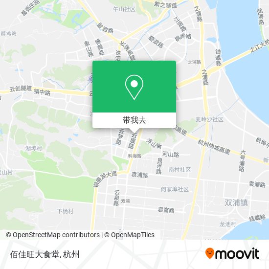 佰佳旺大食堂地图