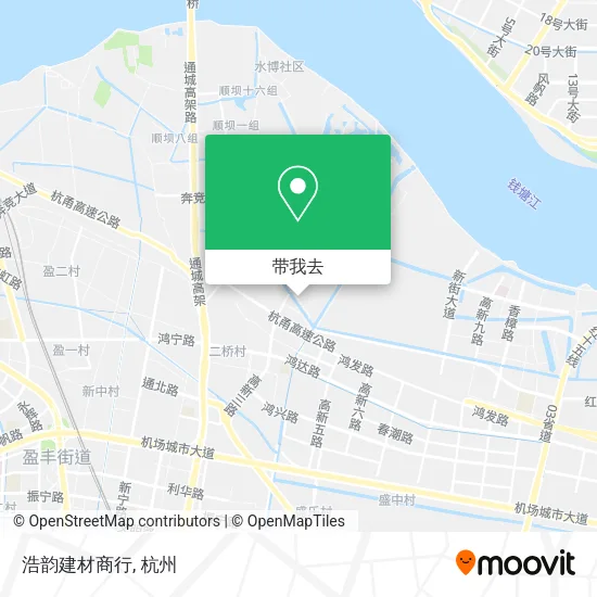 浩韵建材商行地图