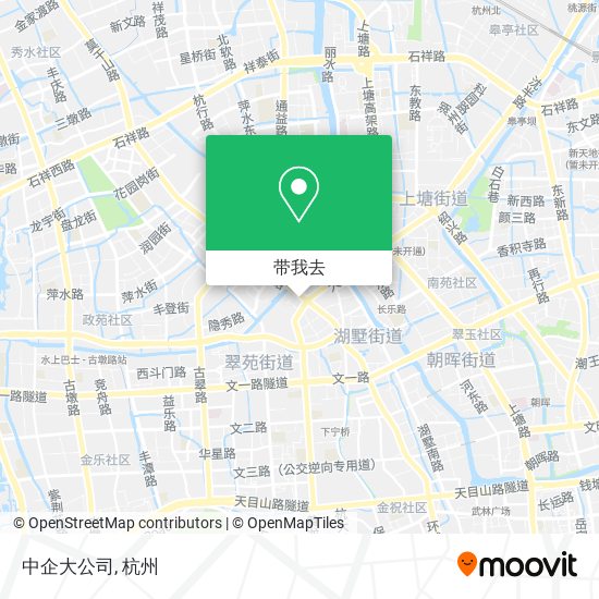 中企大公司地图