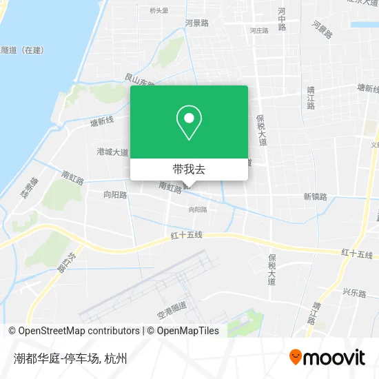 潮都华庭-停车场地图