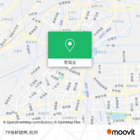79海鲜烧烤地图