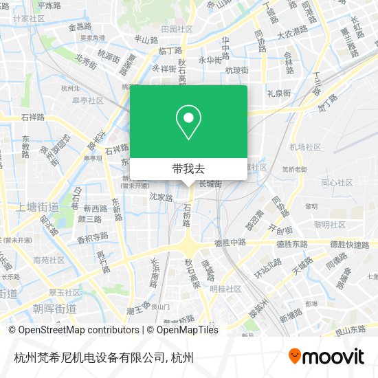 杭州梵希尼机电设备有限公司地图