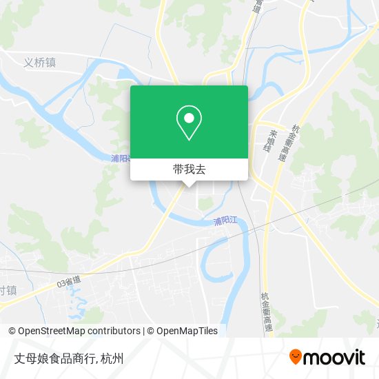 丈母娘食品商行地图