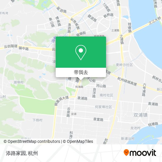 添路家园地图