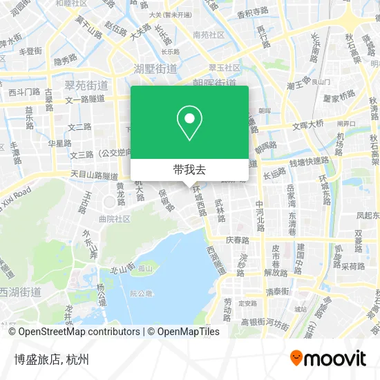 博盛旅店地图