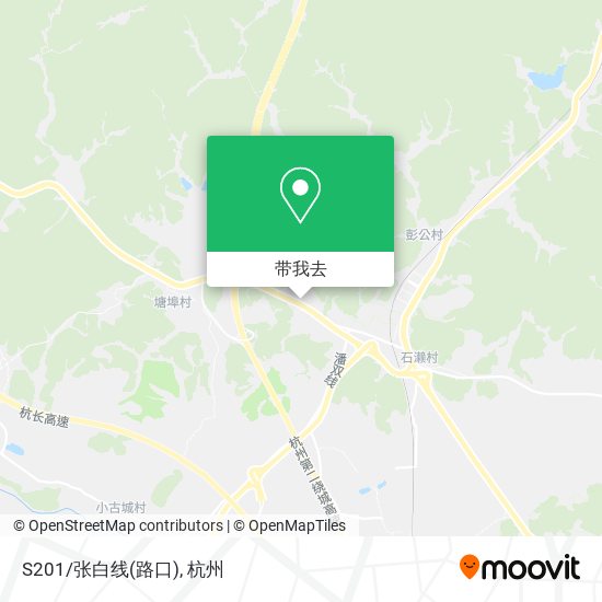 S201/张白线(路口)地图