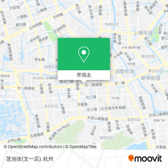 莲池张(文一店)地图