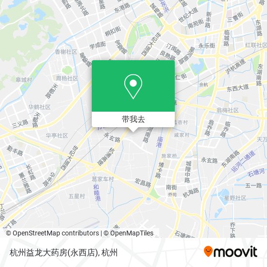 杭州益龙大药房(永西店)地图