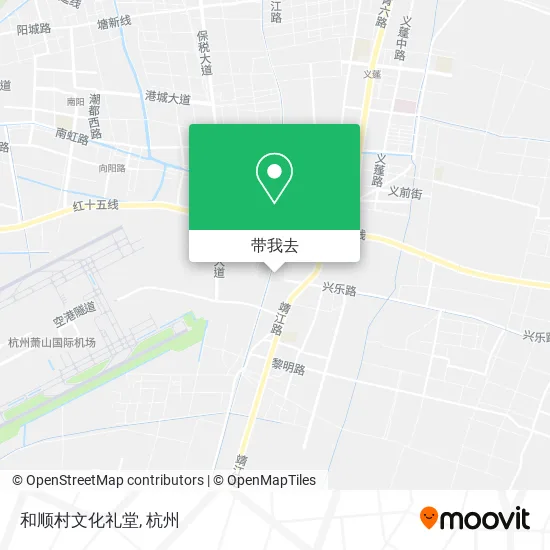 和顺村文化礼堂地图