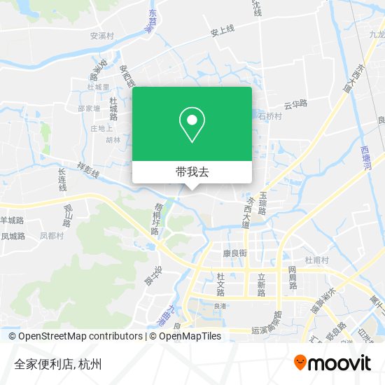 全家便利店地图