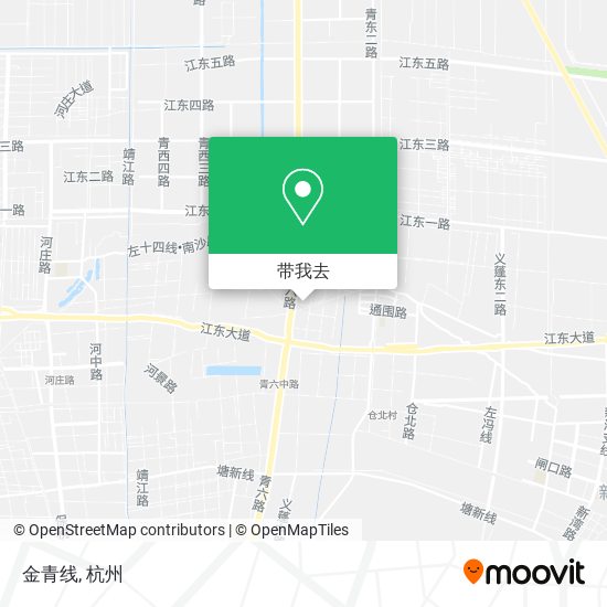 金青线地图