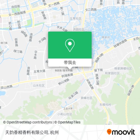 天韵香精香料有限公司地图
