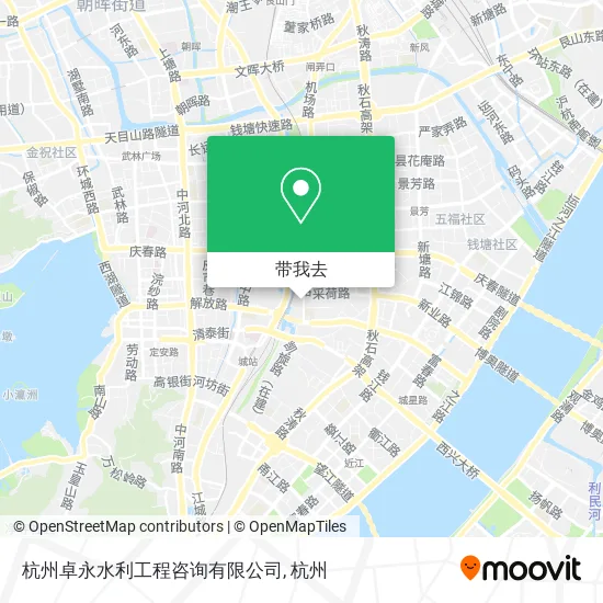 杭州卓永水利工程咨询有限公司地图