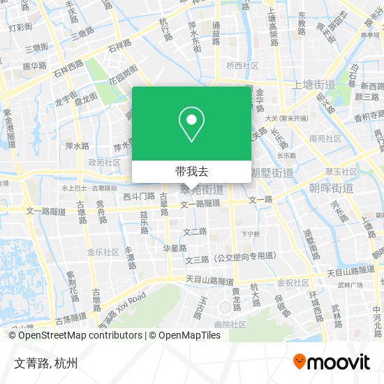 文菁路地图