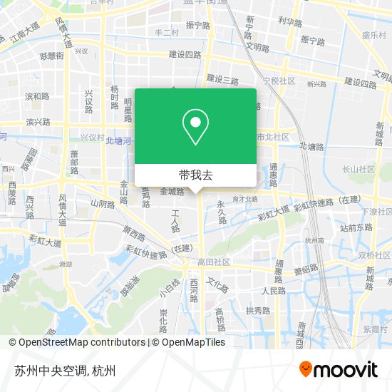 苏州中央空调地图