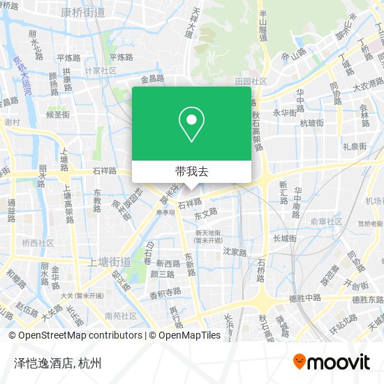 泽恺逸酒店地图