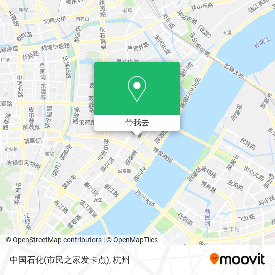 中国石化(市民之家发卡点)地图