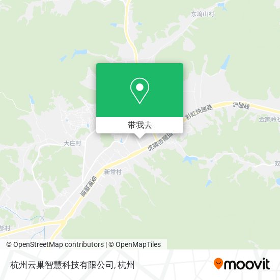 杭州云巢智慧科技有限公司地图