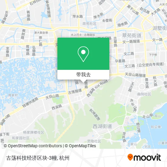 古荡科技经济区块-3幢地图