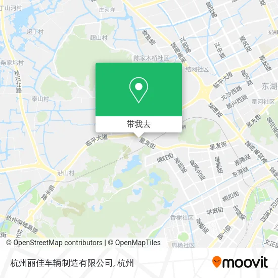 杭州丽佳车辆制造有限公司地图