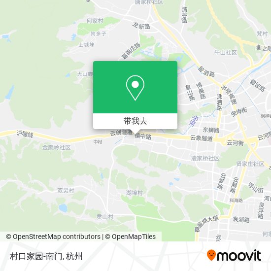 村口家园-南门地图
