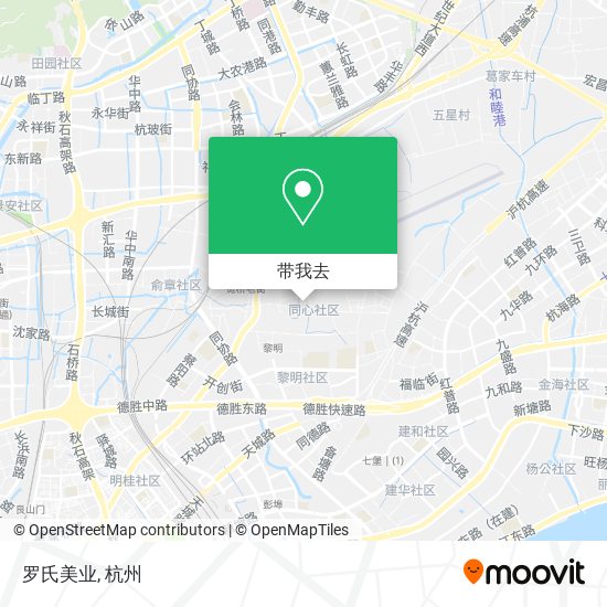 罗氏美业地图