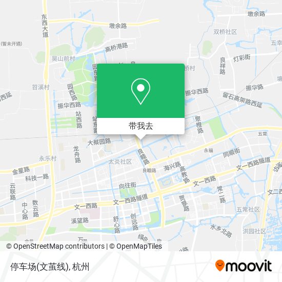 停车场(文茧线)地图