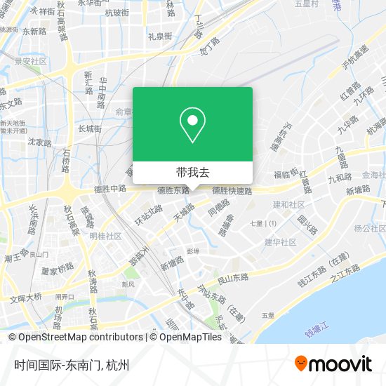 时间国际-东南门地图