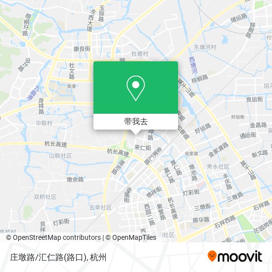 庄墩路/汇仁路(路口)地图