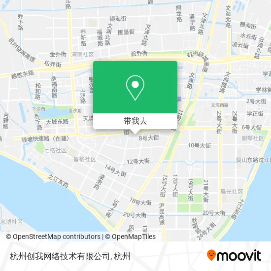 杭州创我网络技术有限公司地图