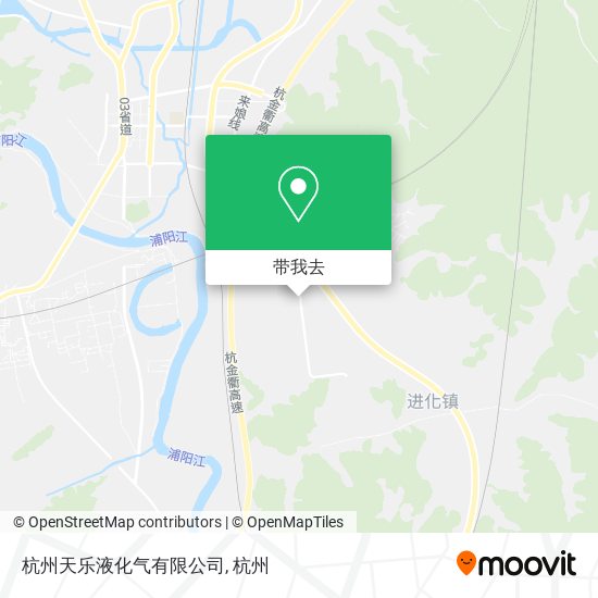 杭州天乐液化气有限公司地图