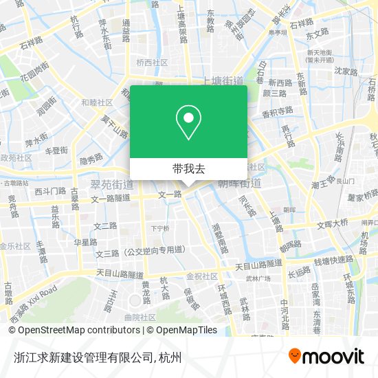 浙江求新建设管理有限公司地图