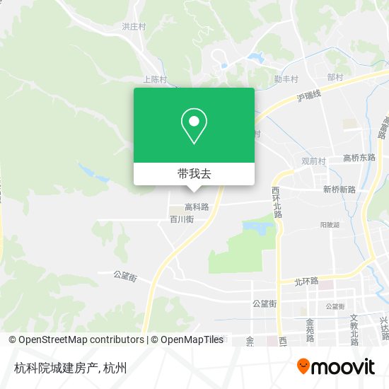 杭科院城建房产地图