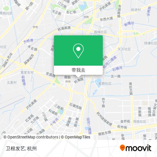 卫根发艺地图