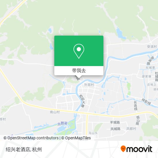 绍兴老酒店地图