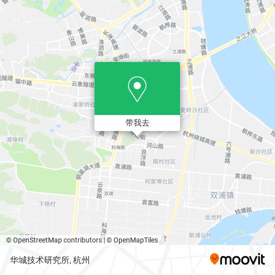 华城技术研究所地图