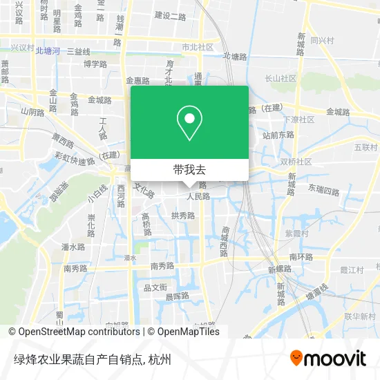 绿烽农业果蔬自产自销点地图