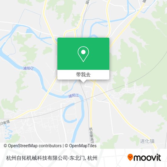 杭州自拓机械科技有限公司-东北门地图