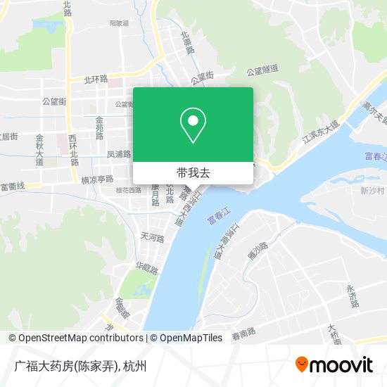 广福大药房(陈家弄)地图