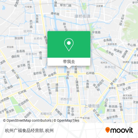 杭州广福食品经营部地图