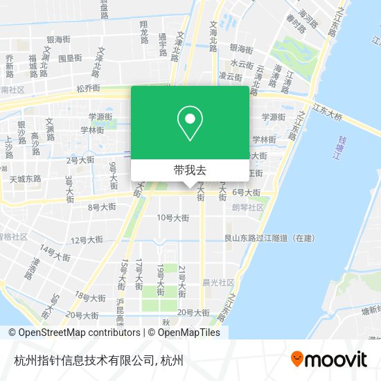 杭州指针信息技术有限公司地图